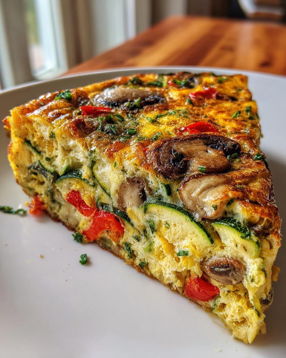 Garden Veggie Frittata - detail 3