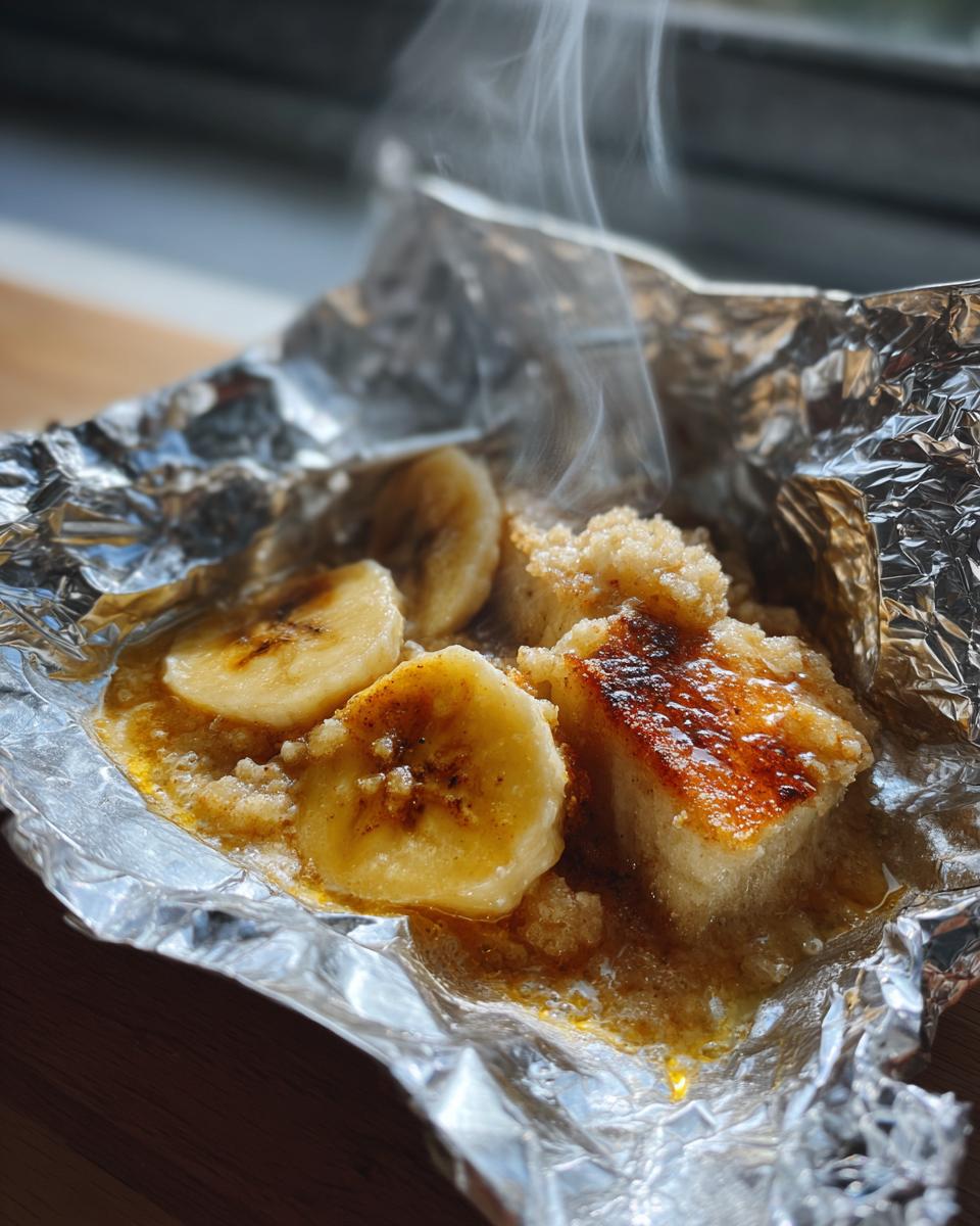 Grilled Banana Pudding Packets - detail 3
