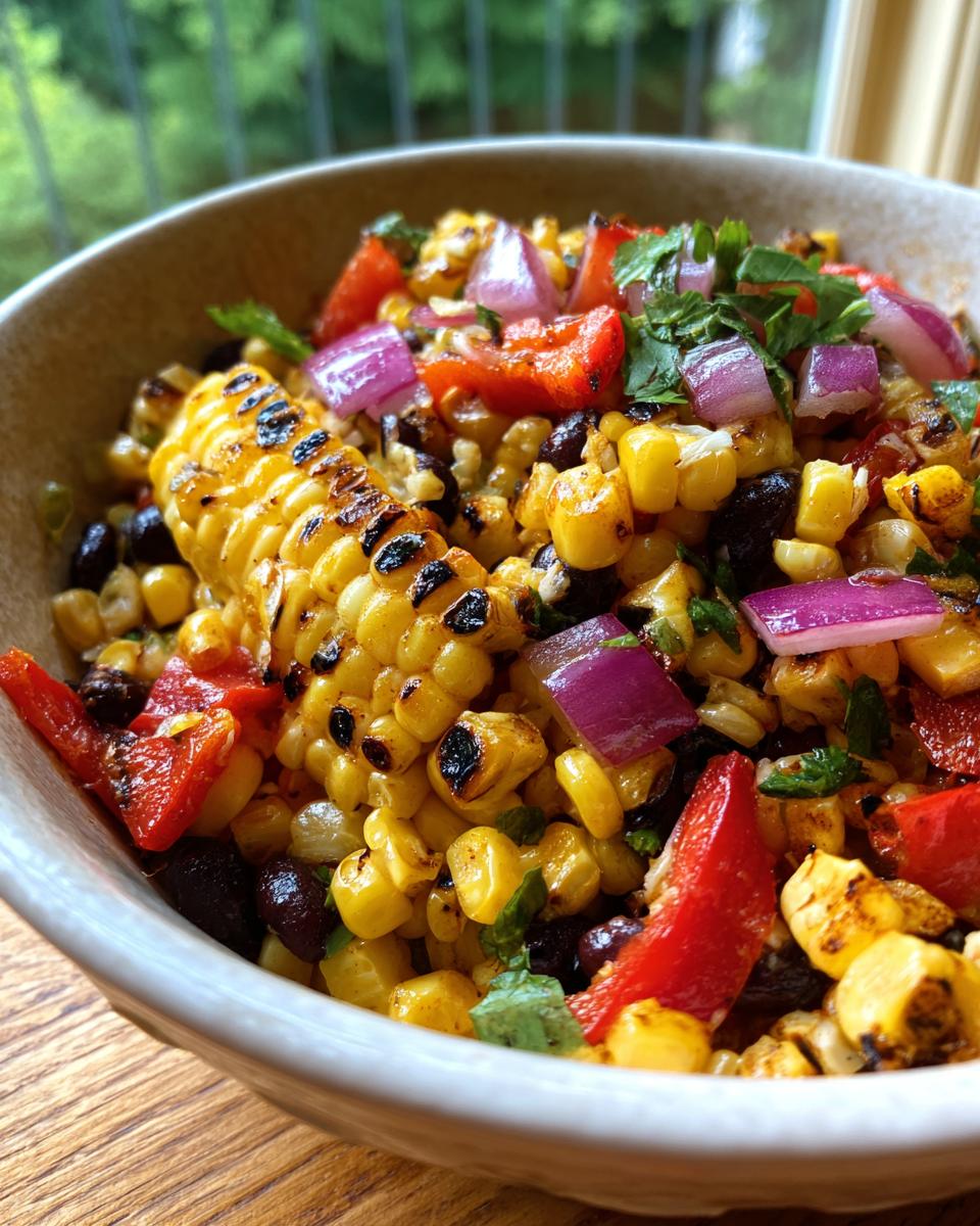 Grilled Corn Cowboy Caviar - detail 1