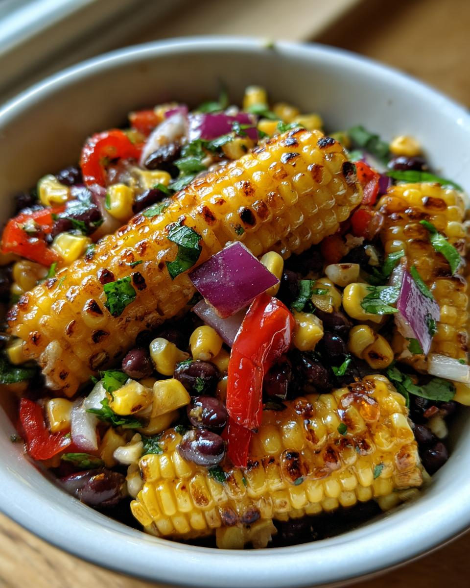 Grilled Corn Cowboy Caviar - detail 2