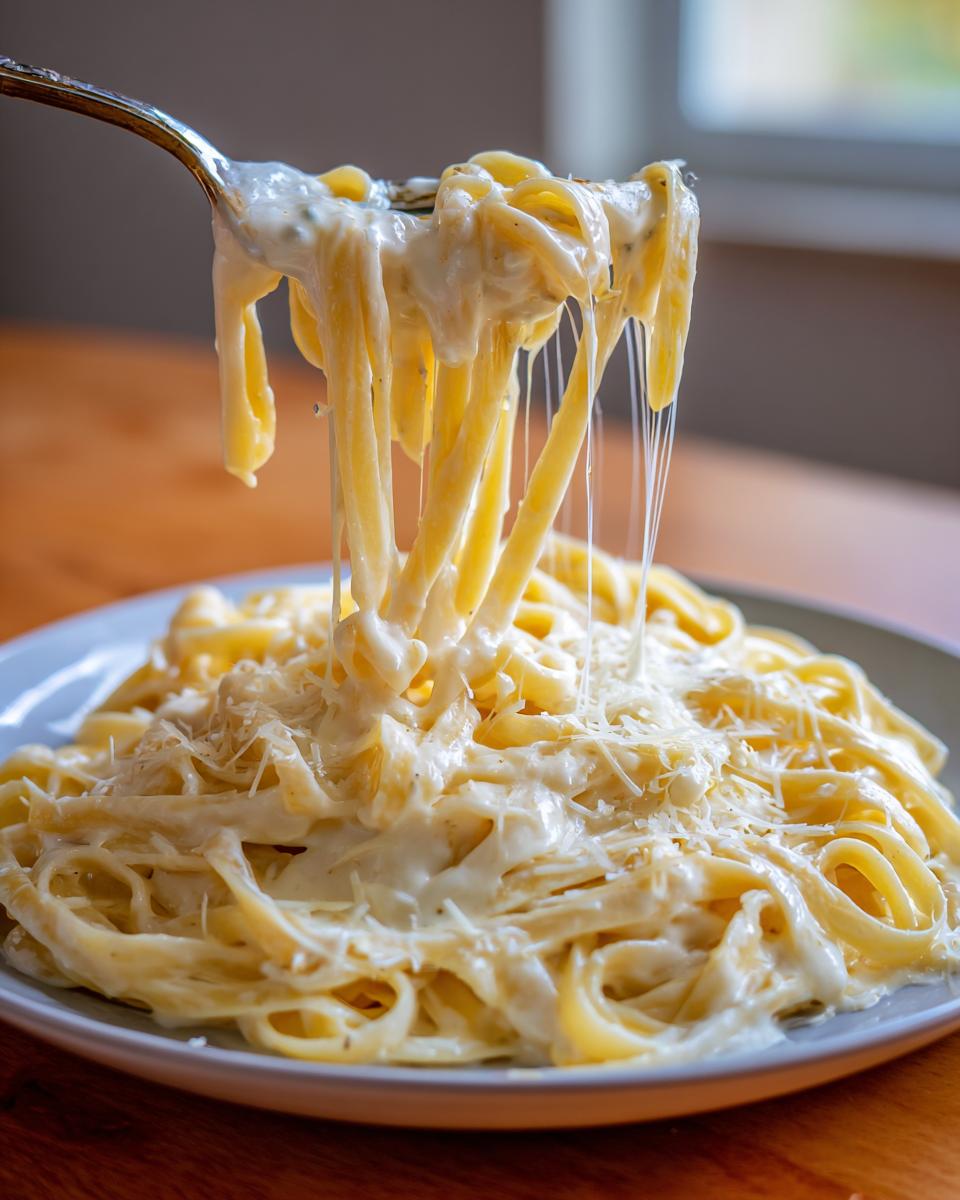 Homemade Alfredo Sauce - detail 2