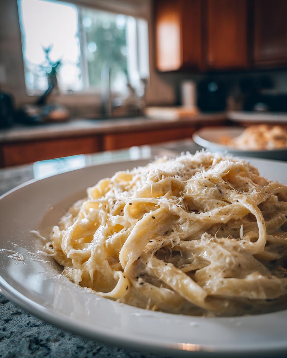 Homemade Alfredo Sauce - detail 3