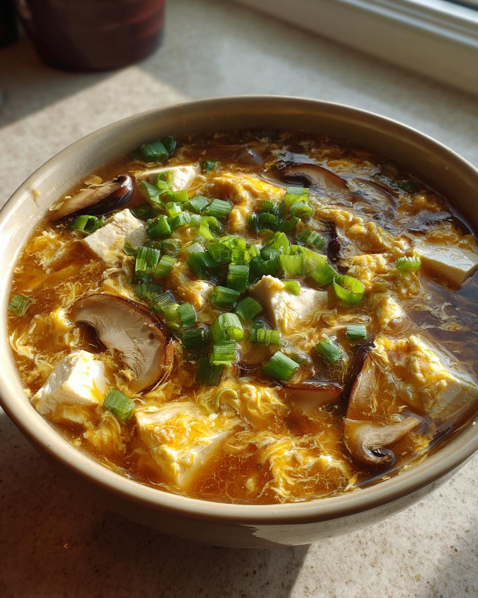 Hot and Sour Soup - detail 1