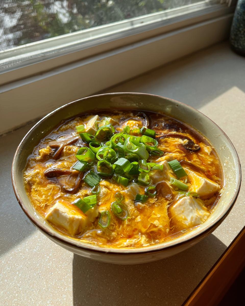 Hot and Sour Soup - detail 2