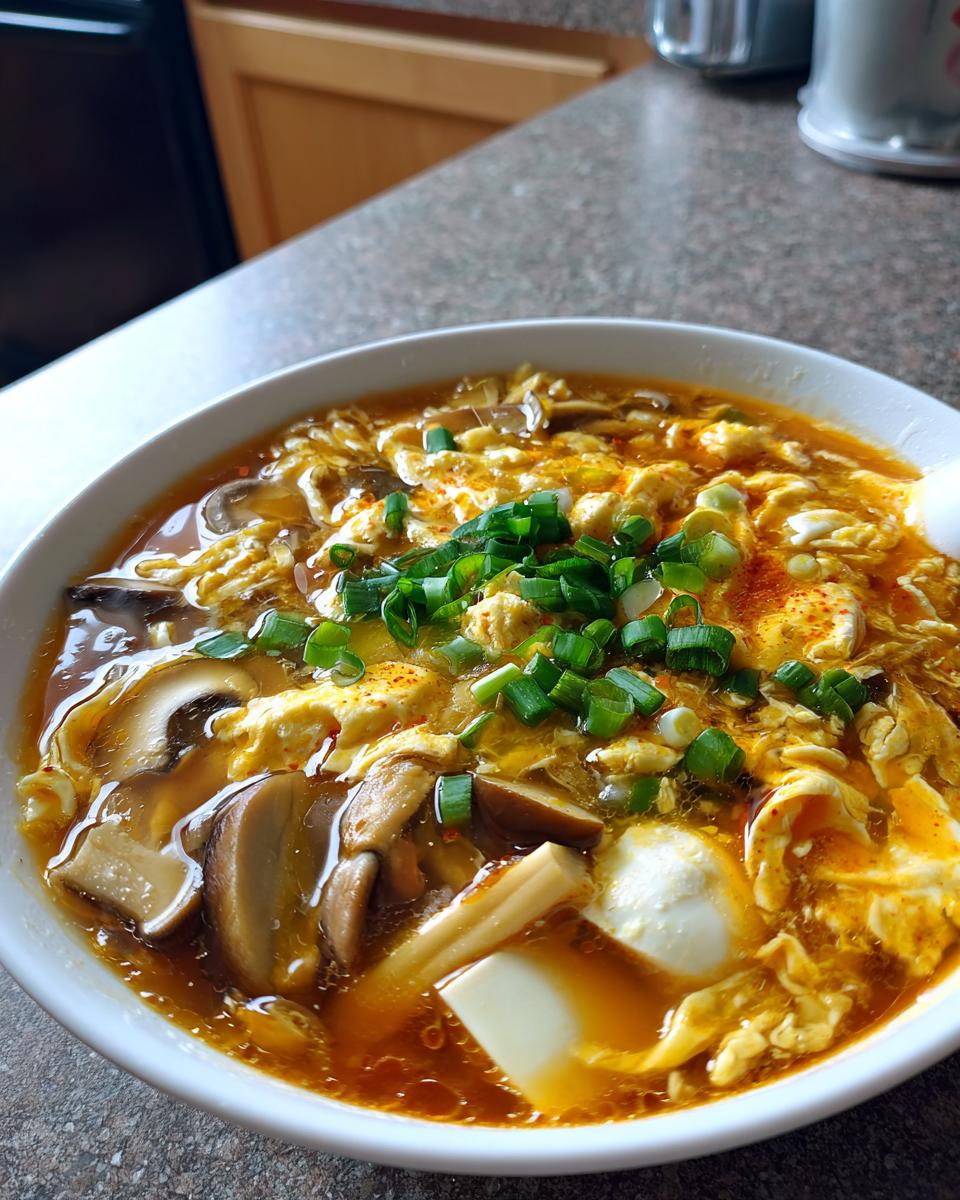 Hot and Sour Soup - detail 2