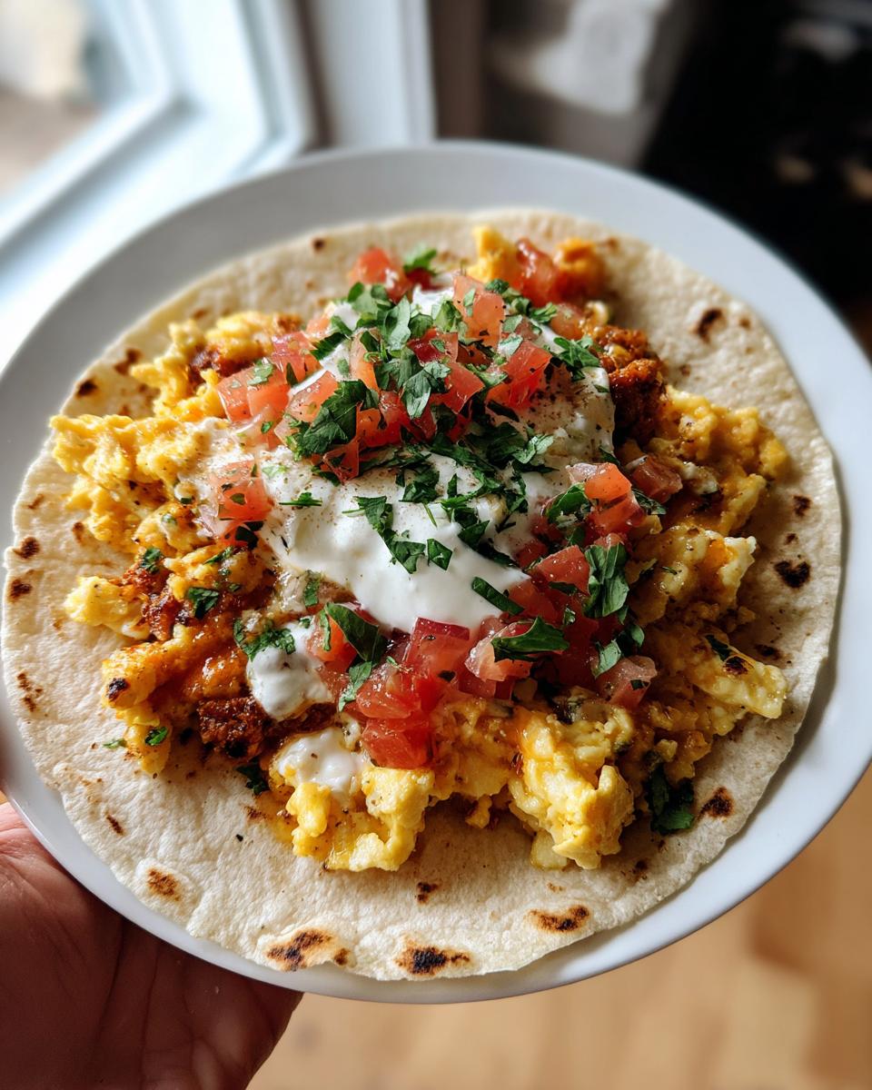 Huevos Rancheros Breakfast Tacos - detail 2