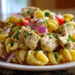 Lemon Herb Chicken Pasta Salad