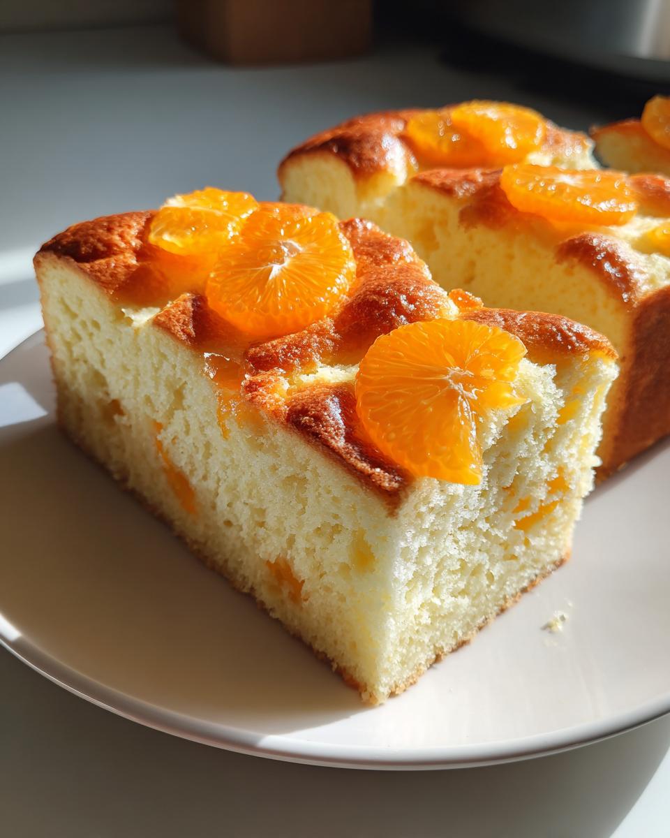 Mandarin Cake in a Blender - detail 1