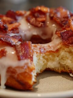 Maple-Glazed Bacon Donuts