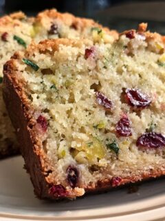 Orange Cranberry Zucchini Bread