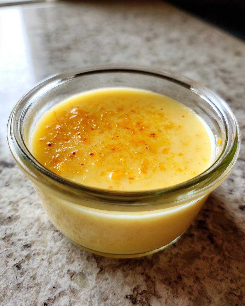 Orange Pastry Cream - detail 2