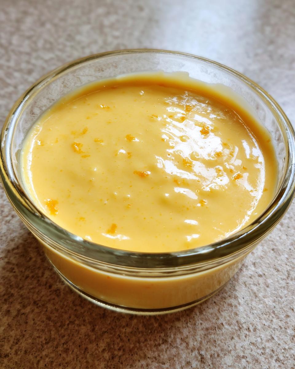 Orange Pastry Cream - detail 3