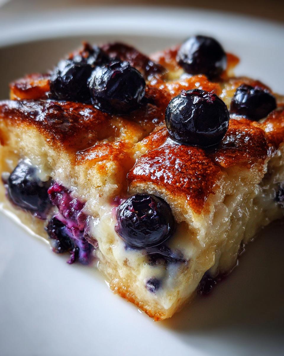 Overnight Blueberry French Toast Casserole - detail 2