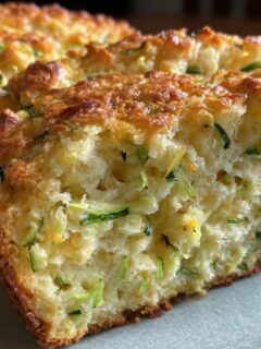 Savory Cheddar Zucchini Bread