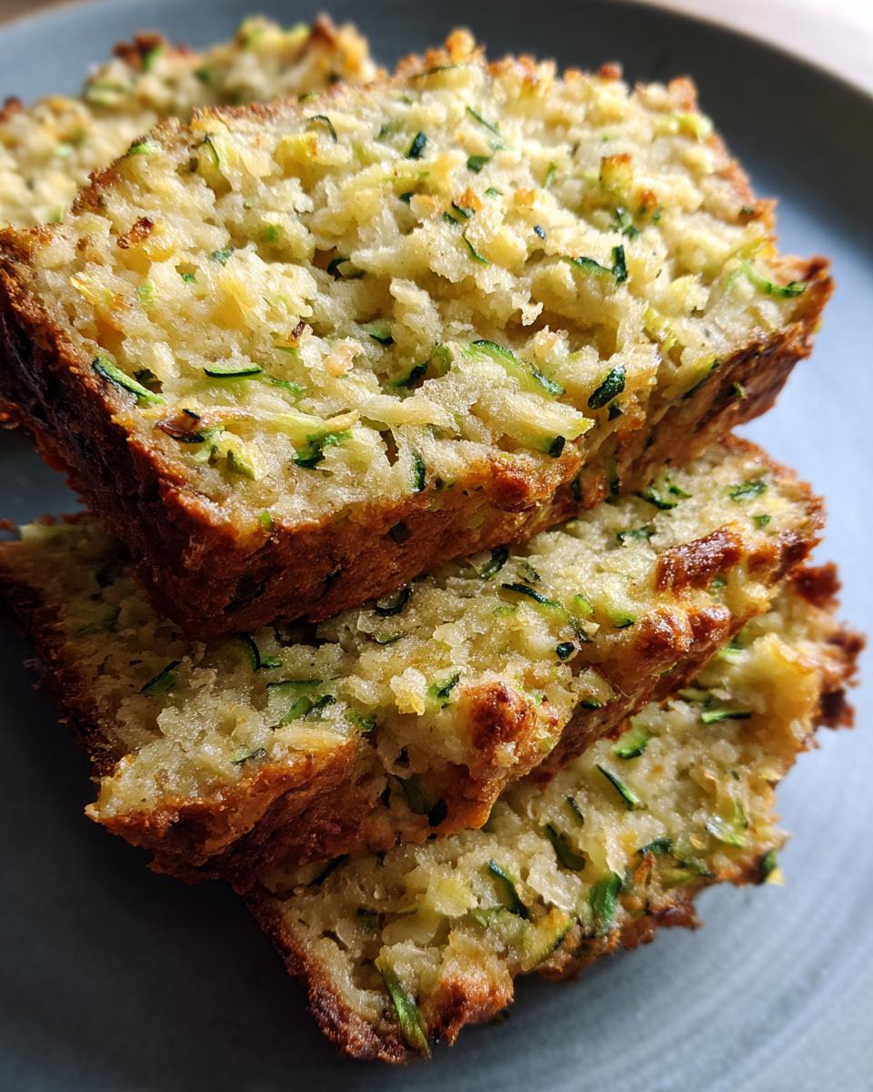 Savory Cheddar Zucchini Bread - detail 3