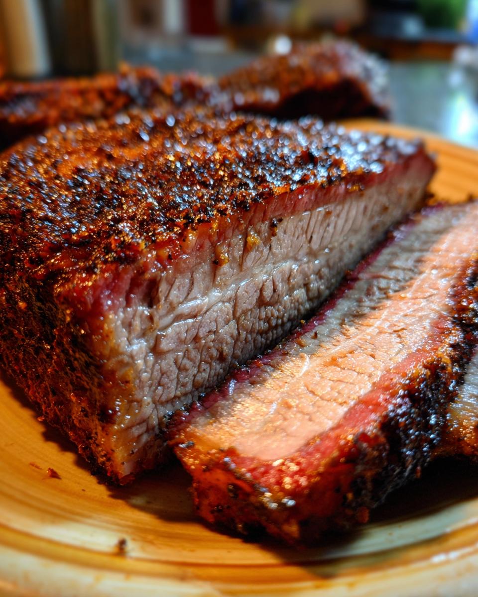 Smoked Brisket with Dad's Dry Rub - detail 2