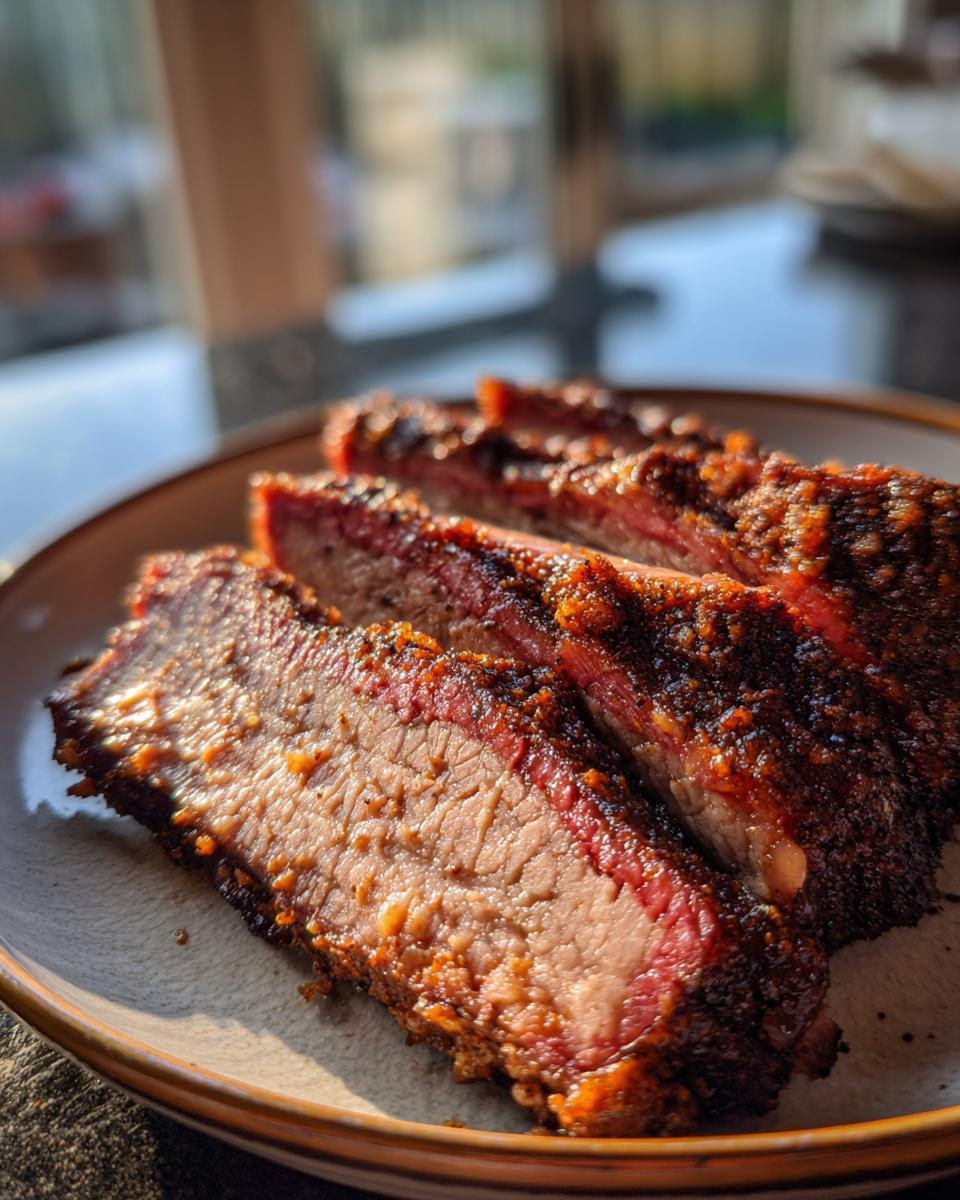 Smoked Brisket with Dad's Dry Rub - detail 3