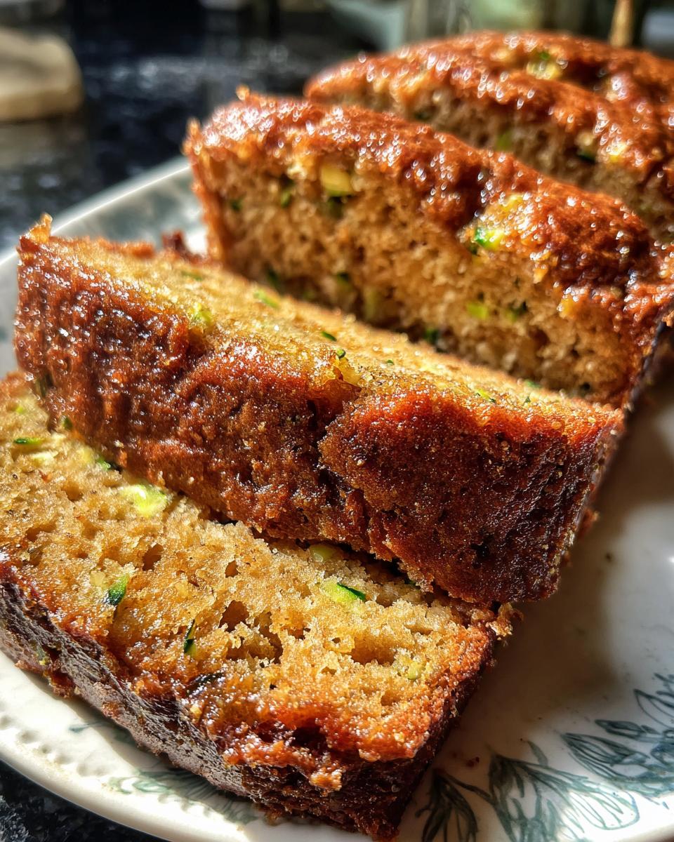 Spiced Chai Zucchini Bread - detail 2