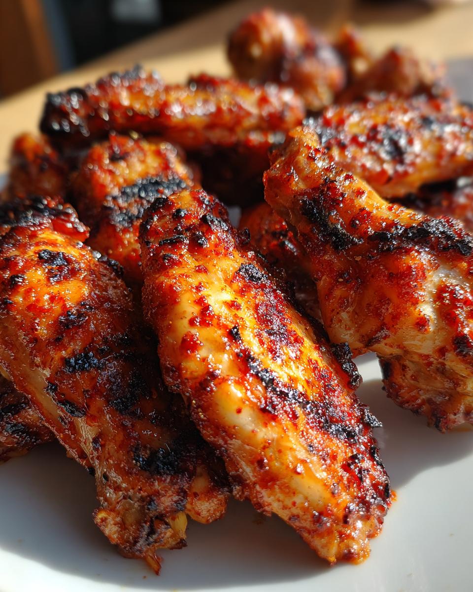 Spicy Cajun Grilled Chicken Wings - detail 1