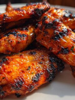 Spicy Cajun Grilled Chicken Wings