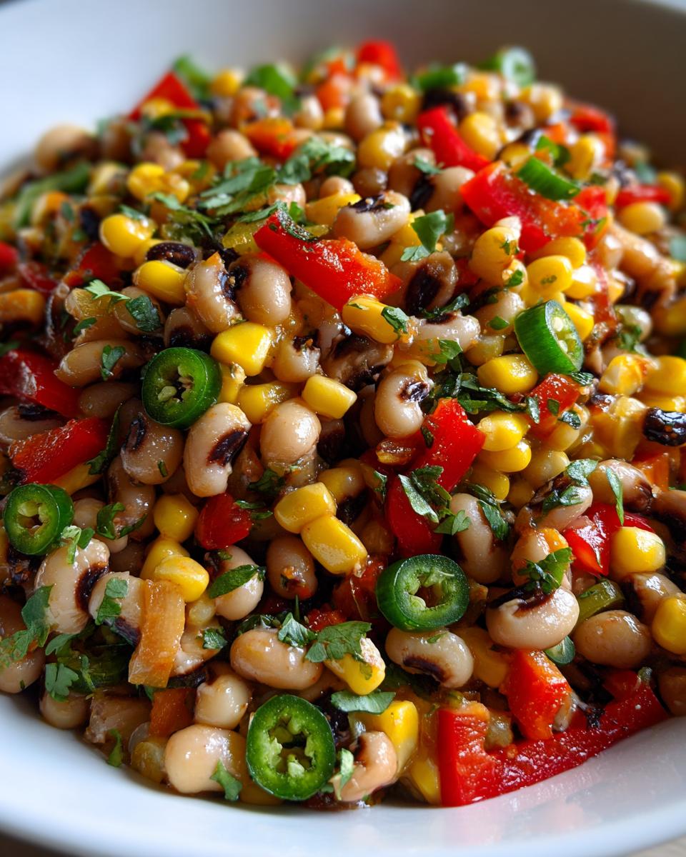 Spicy Cowboy Caviar with Jalapeños - detail 1
