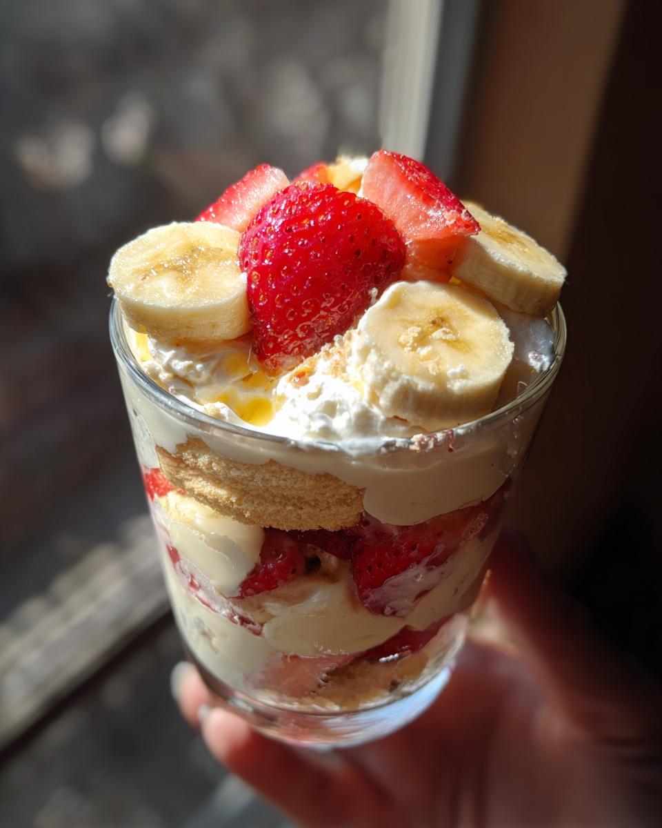 Strawberry Banana Pudding Parfaits - detail 1