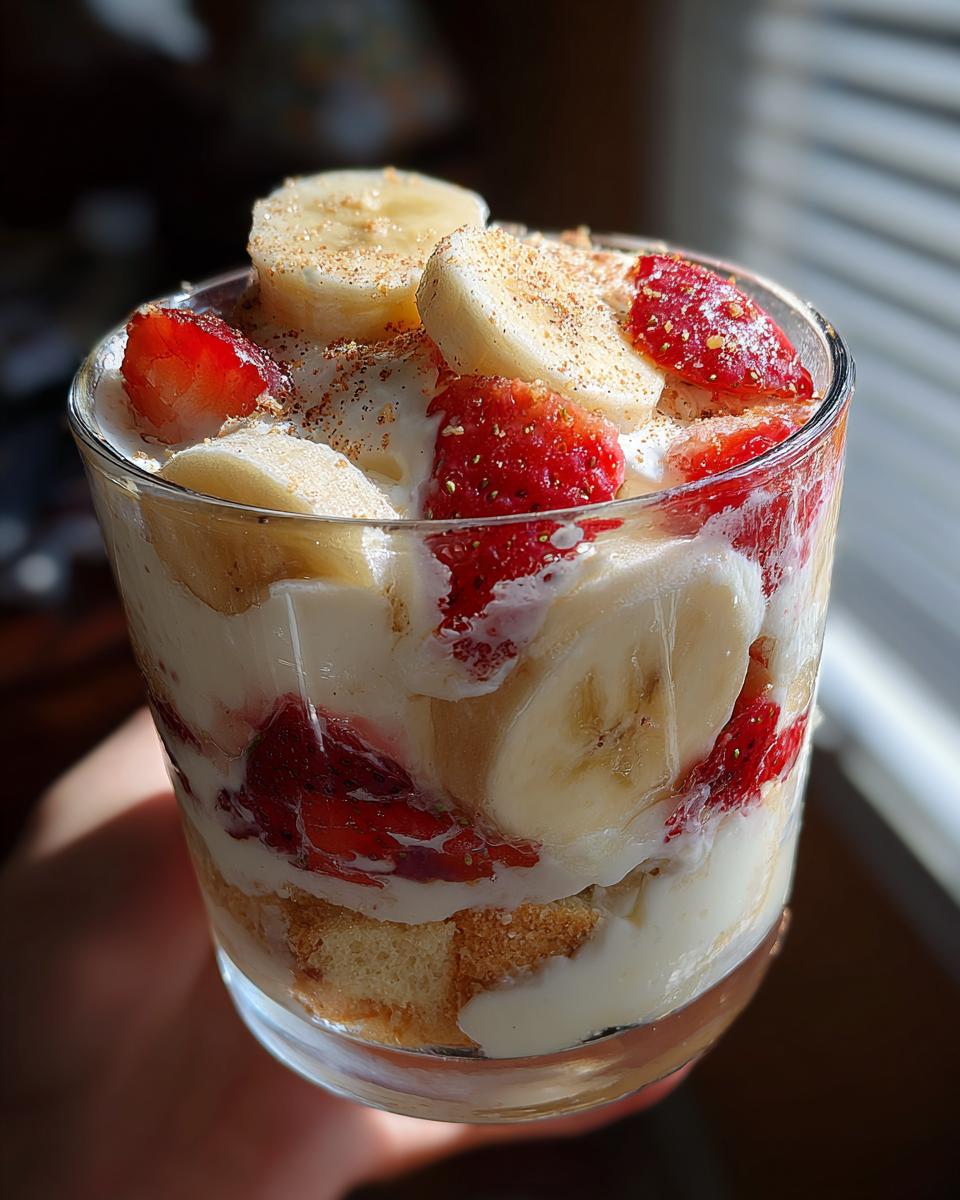 Strawberry Banana Pudding Parfaits - detail 2