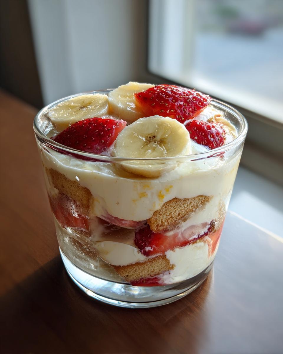 Strawberry Banana Pudding Parfaits - detail 3