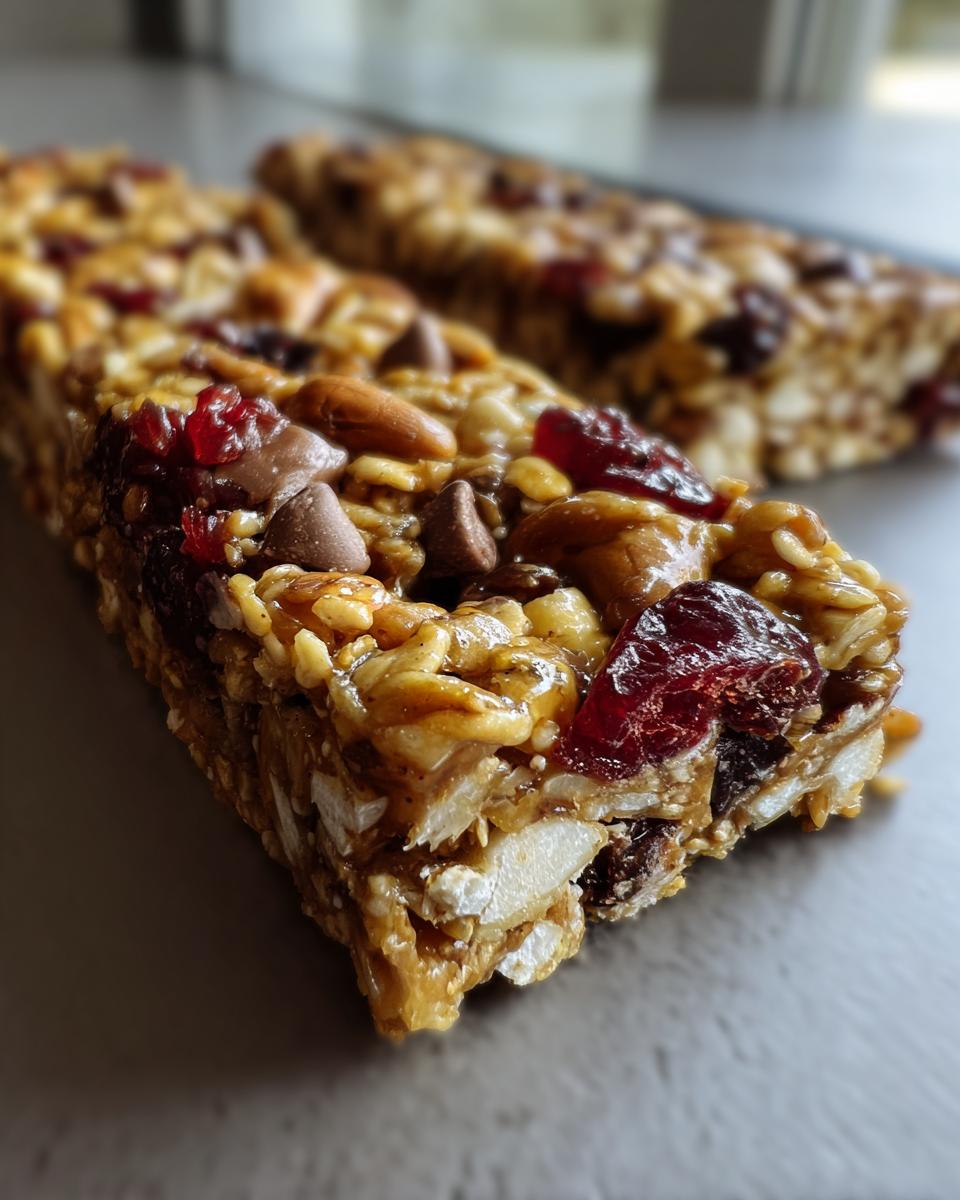 Trail Mix Granola Bars - detail 3