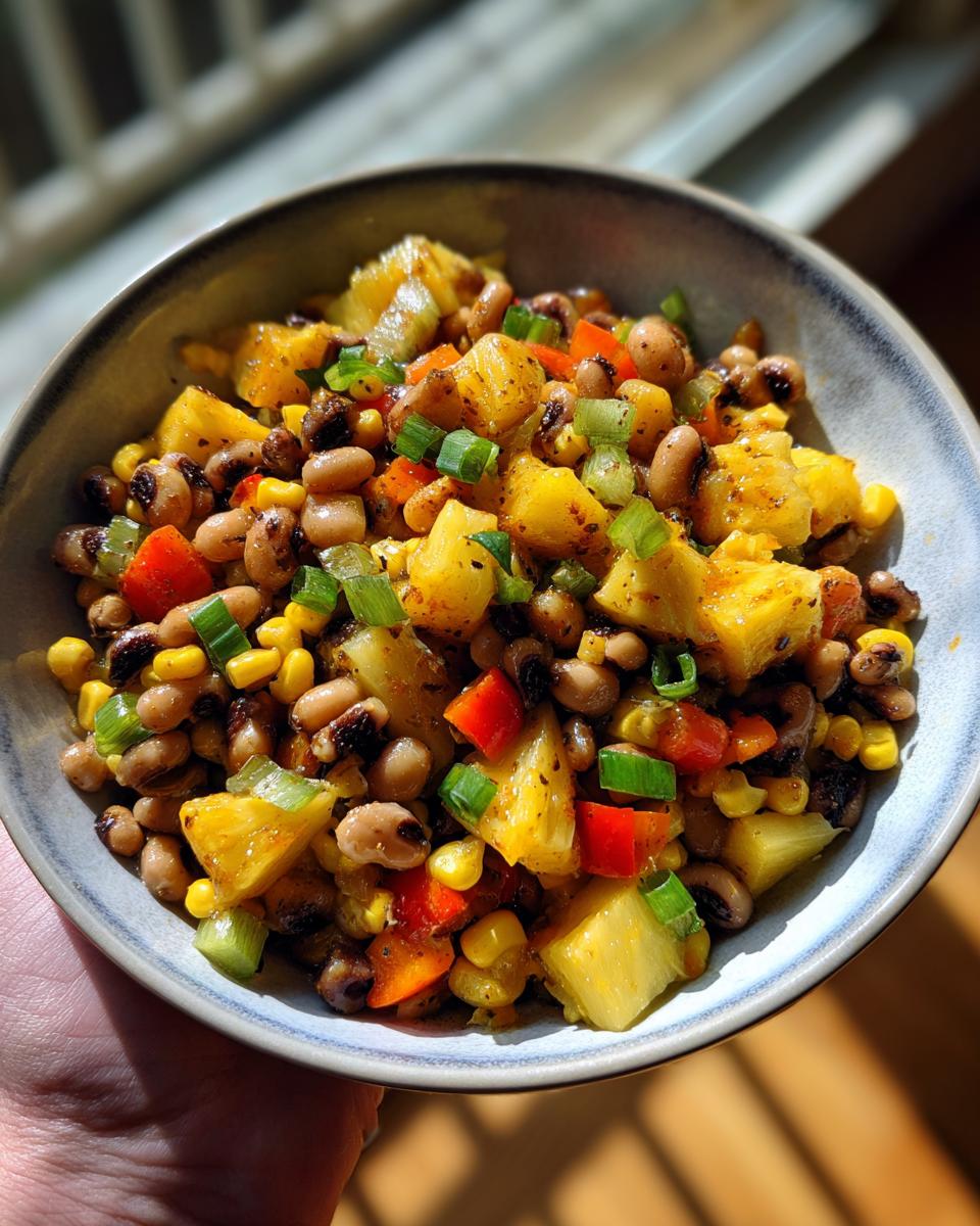 Tropical Cowboy Caviar with Pineapple - detail 1