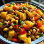 Tropical Cowboy Caviar with Pineapple