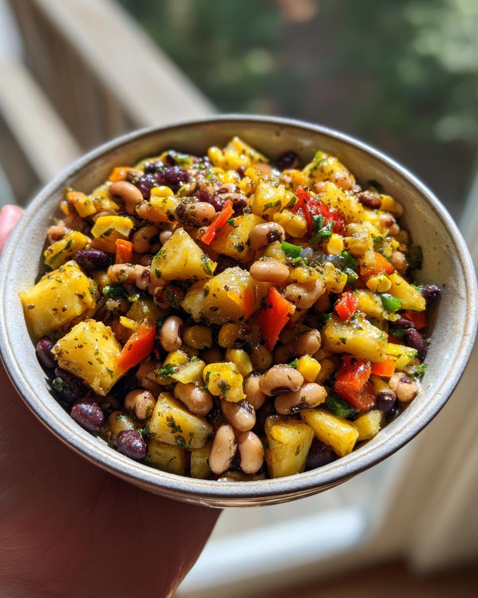 Tropical Cowboy Caviar with Pineapple - detail 2