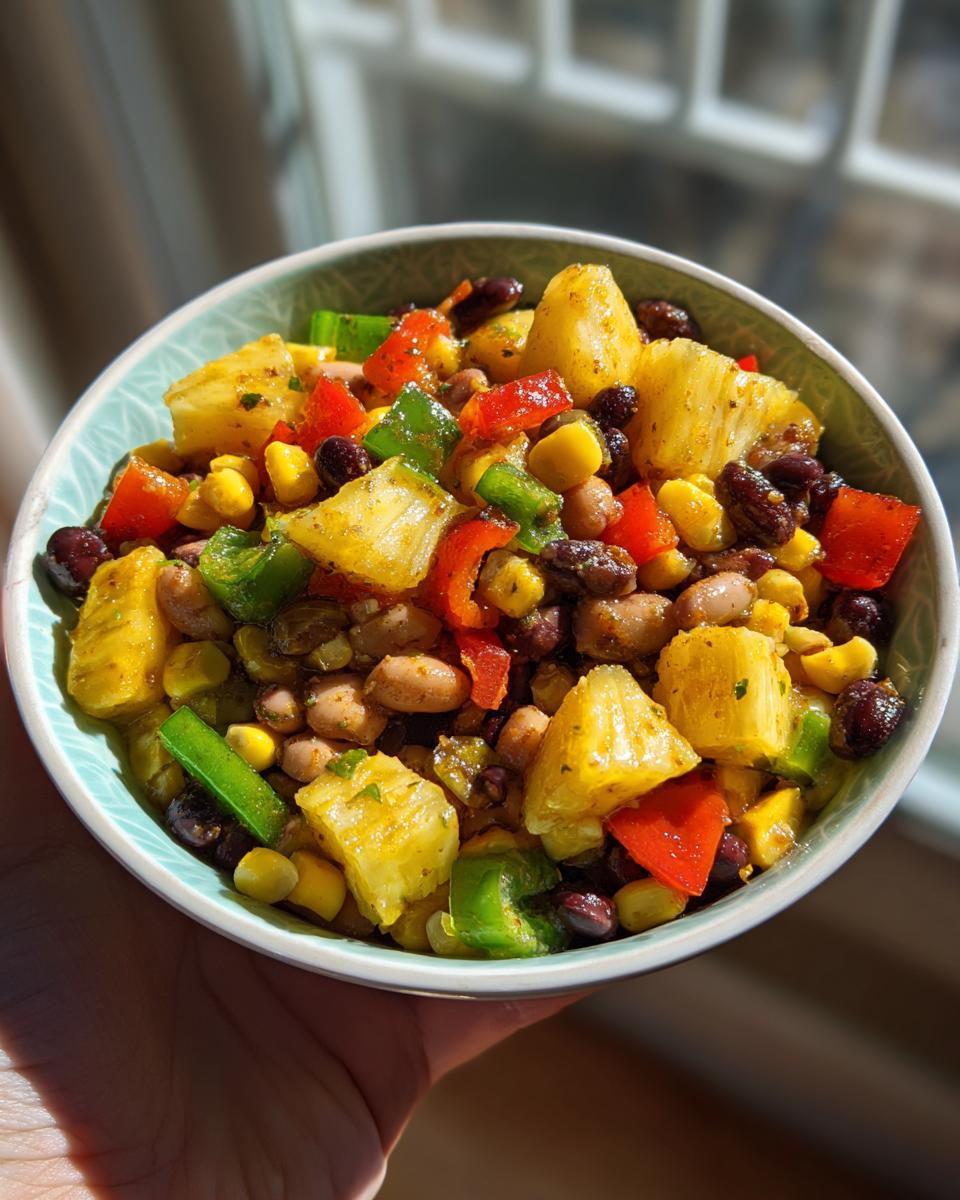 Tropical Cowboy Caviar with Pineapple - detail 3