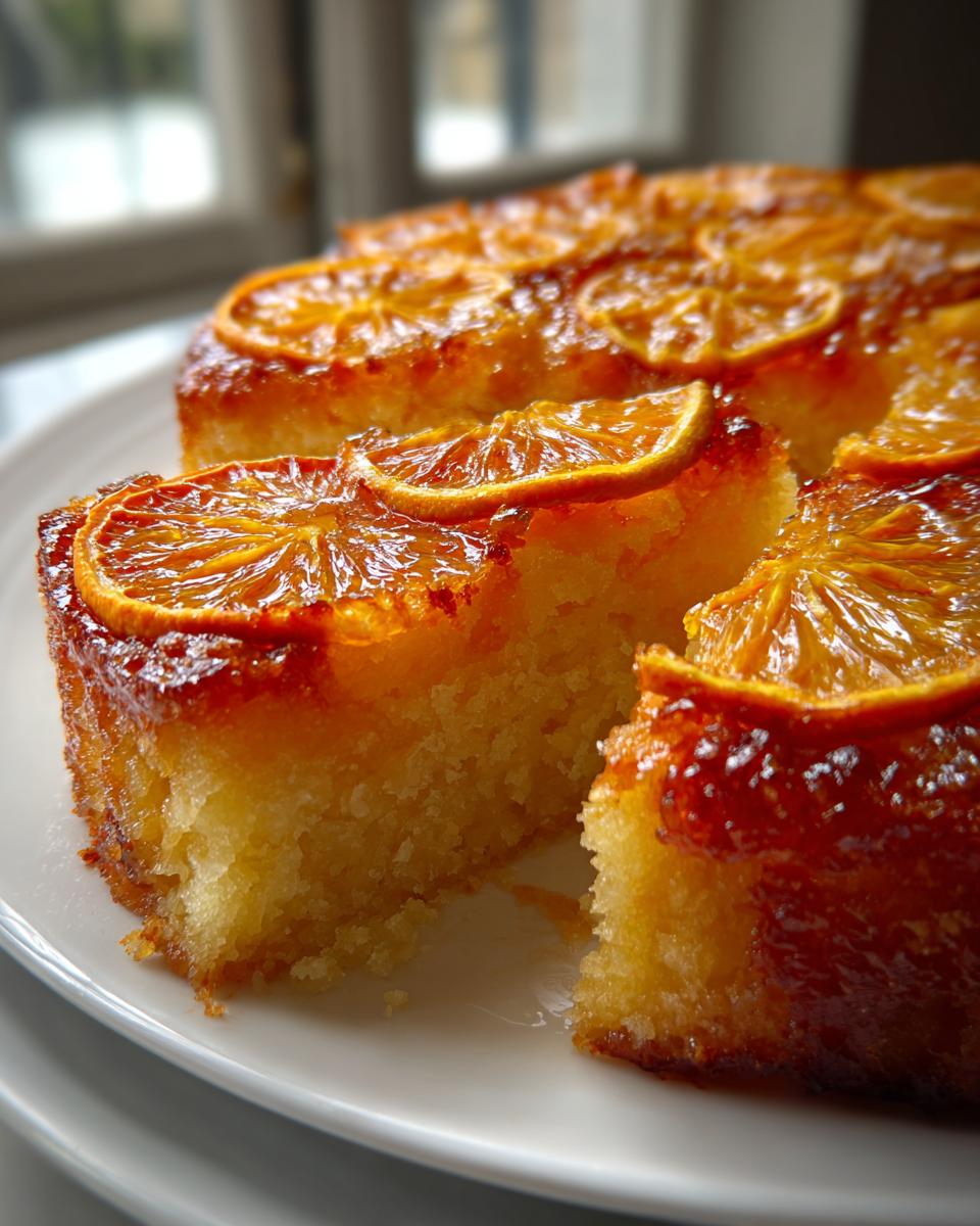 Upside Down Orange Cake - detail 3
