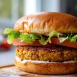 Vegetarian Lentil Burger