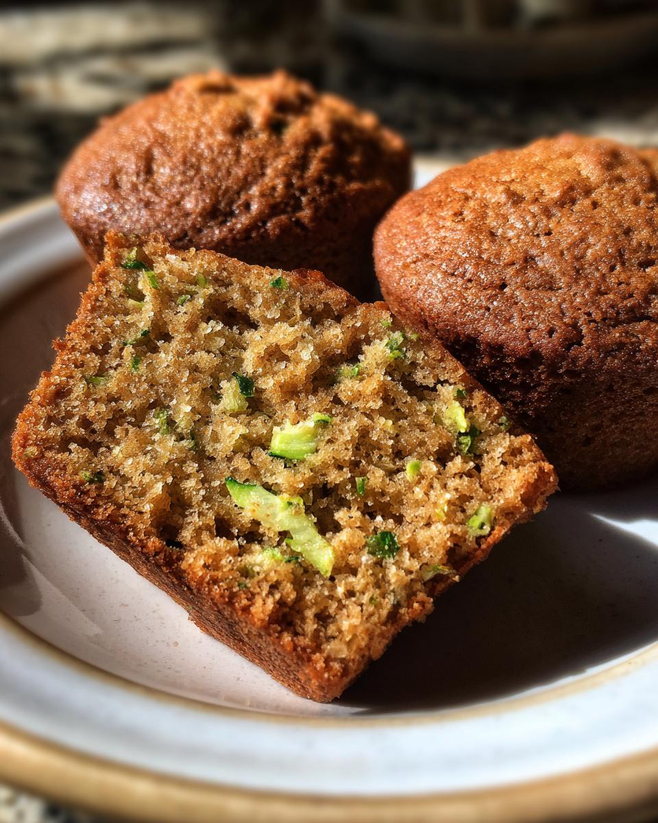 Zucchini Bread Muffins - detail 3