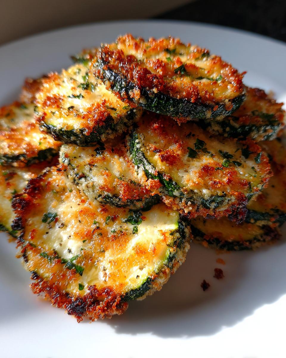 Air Fryer Zucchini with Parmesan - detail 1