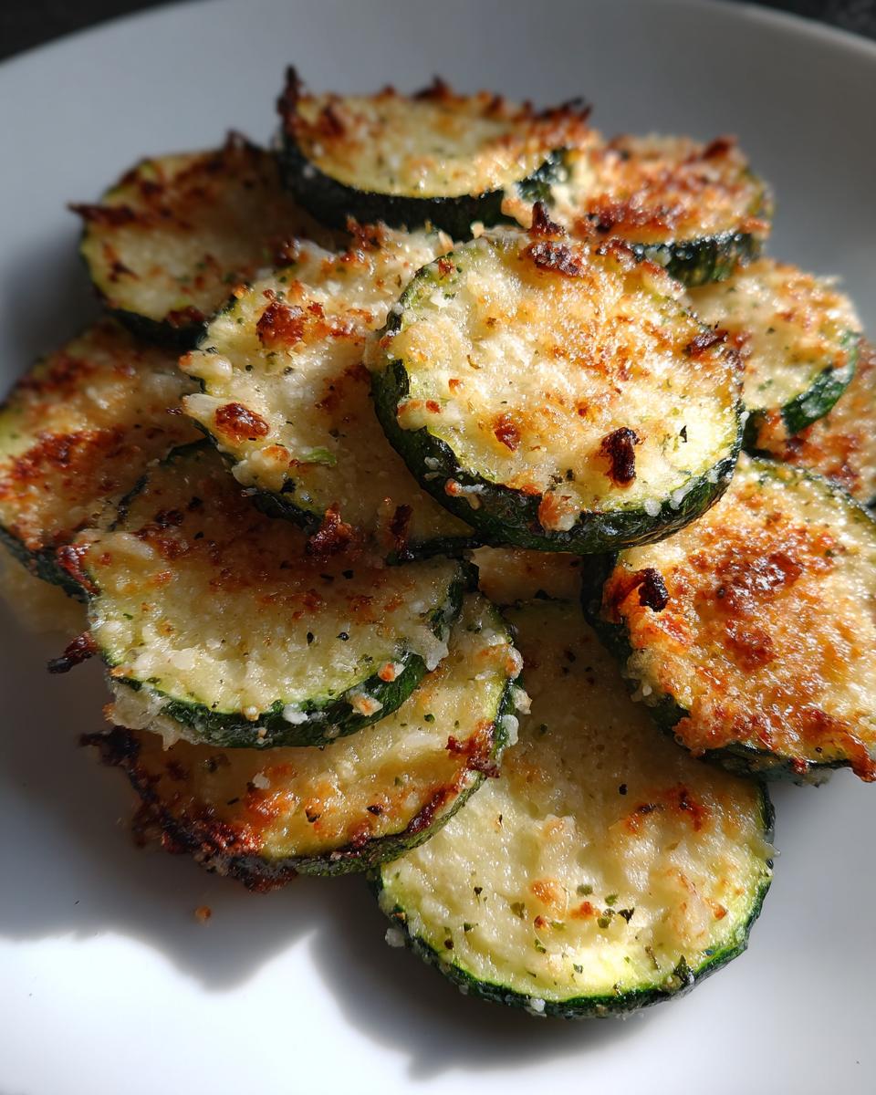 Air Fryer Zucchini with Parmesan - detail 3