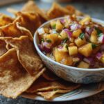 Apple Pie Salsa with Cinnamon Sugar Chips