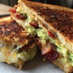 Bacon Guacamole Grilled Cheese