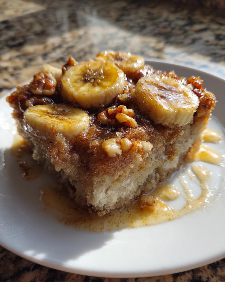 Banana Nut Dump Cake - detail 2