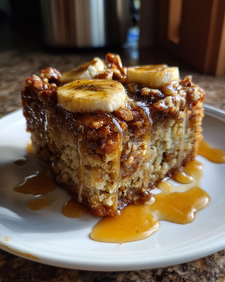 Banana Nut Dump Cake - detail 3