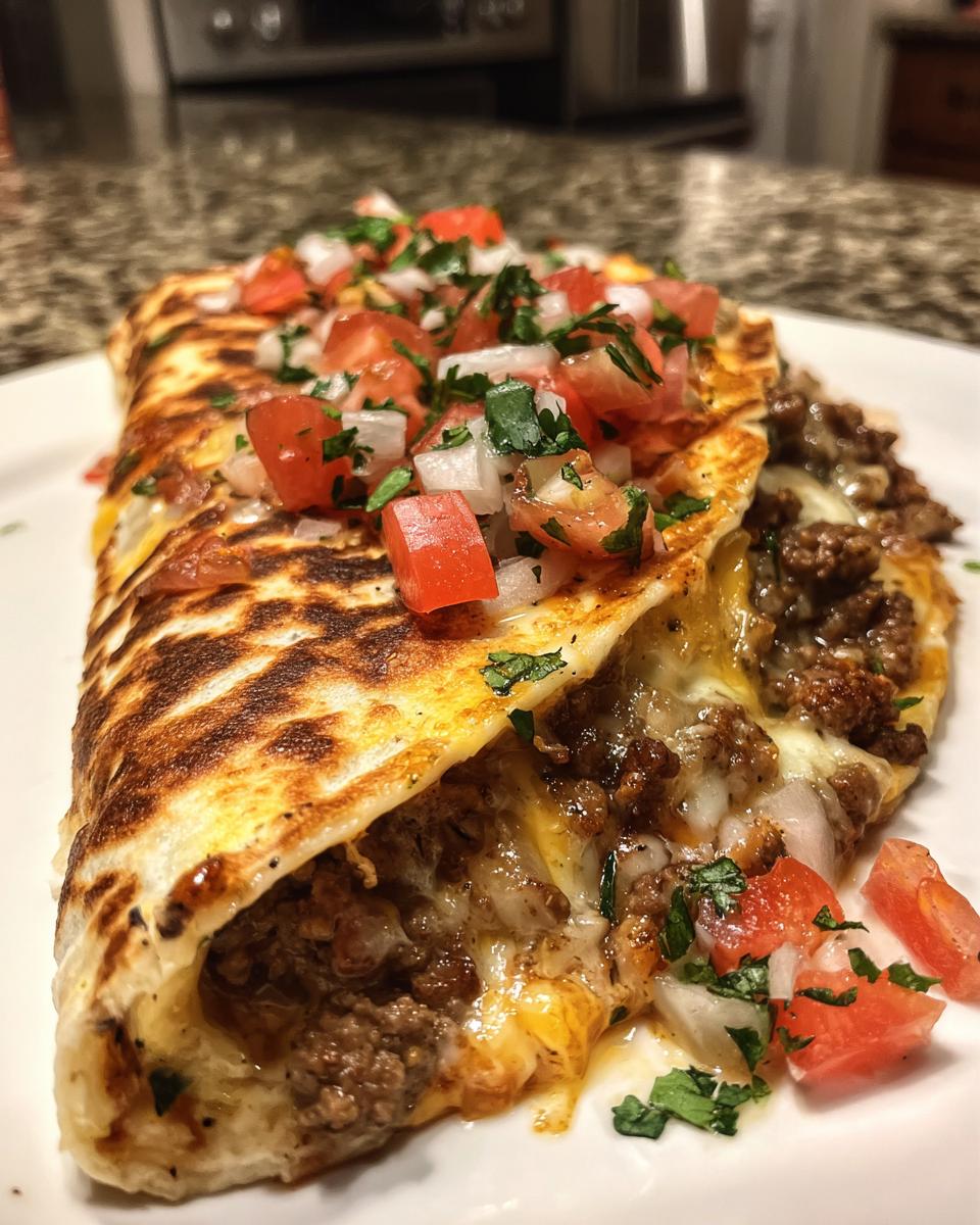 Beef Meximelt Cheesy Taco - detail 1