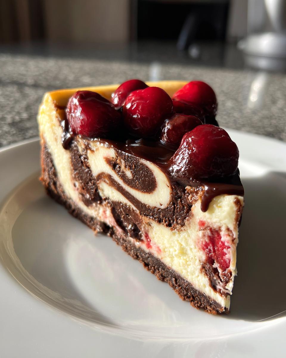 Black Forest Cheesecake - detail 2