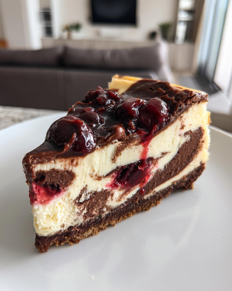 Black Forest Cheesecake - detail 3