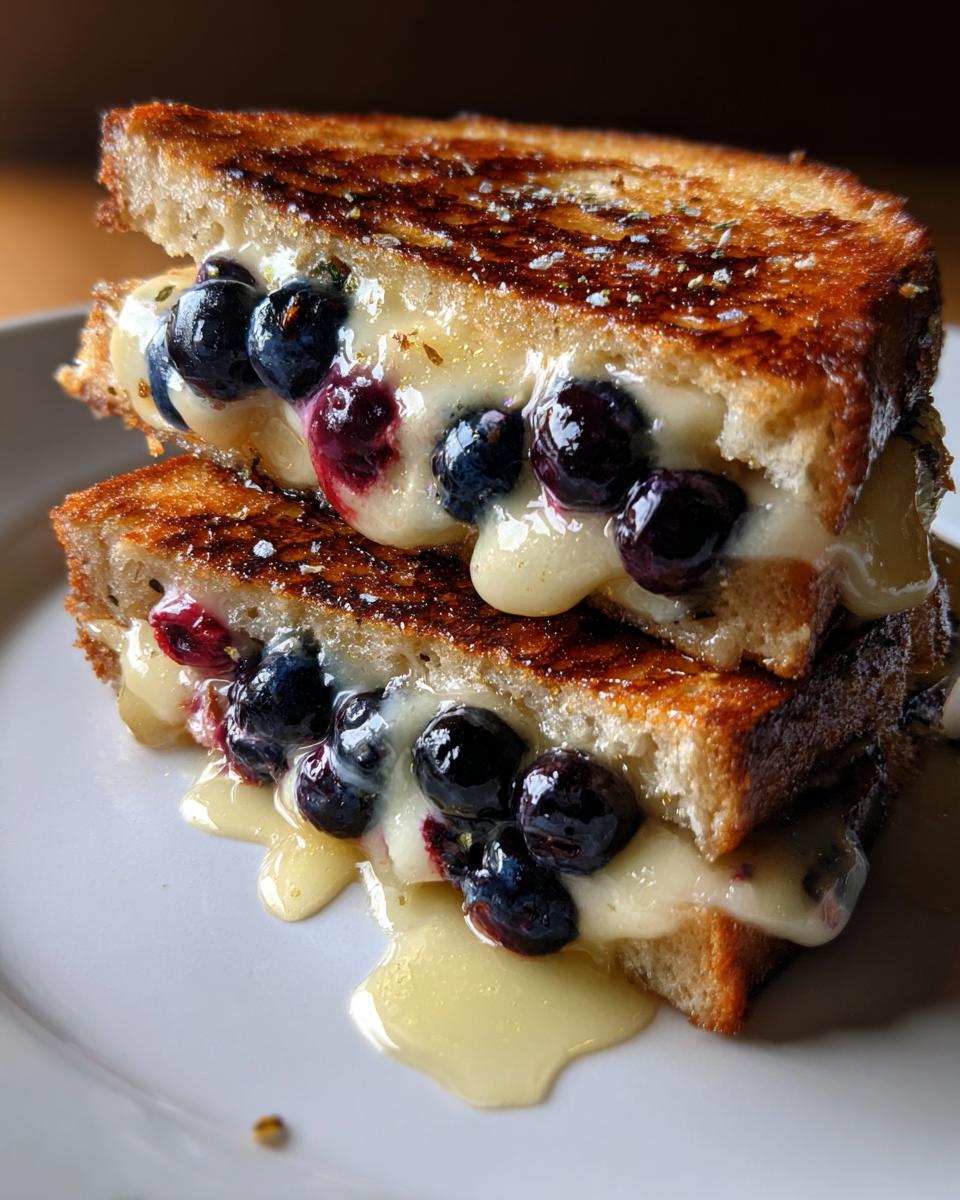 Blueberry Brie Grilled Cheese - detail 1