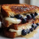 Blueberry Brie Grilled Cheese