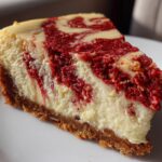 Butter Pecan Red Velvet Cheesecake