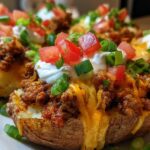 Cheesy Taco Potatoes