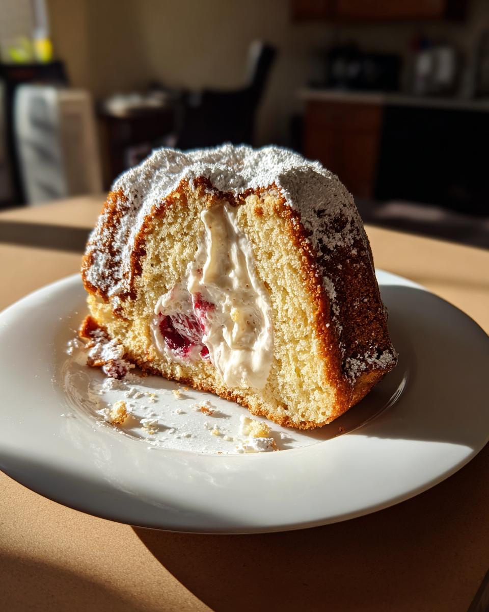 Cherry Surprise Bundt Cake - detail 1